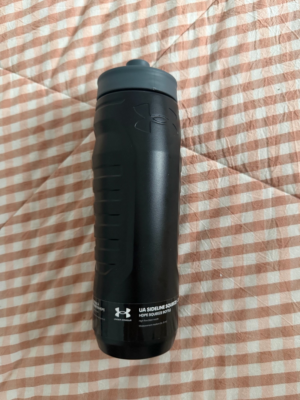 Under Armour Matte Black Performance Water Bottle
